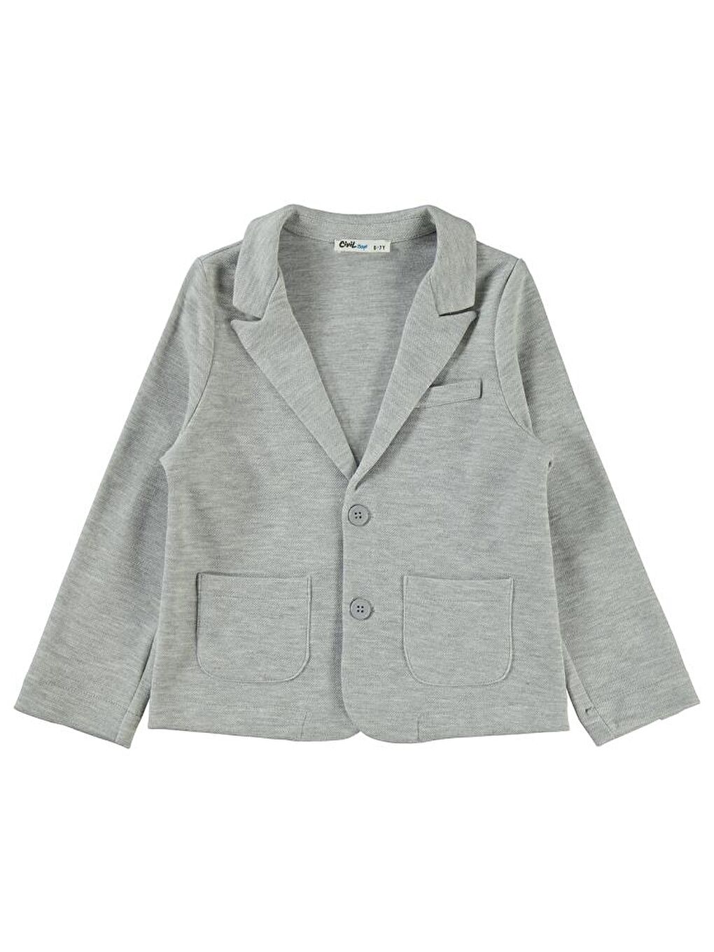 Gri Boys Pike 10-13 Yaş Ceket