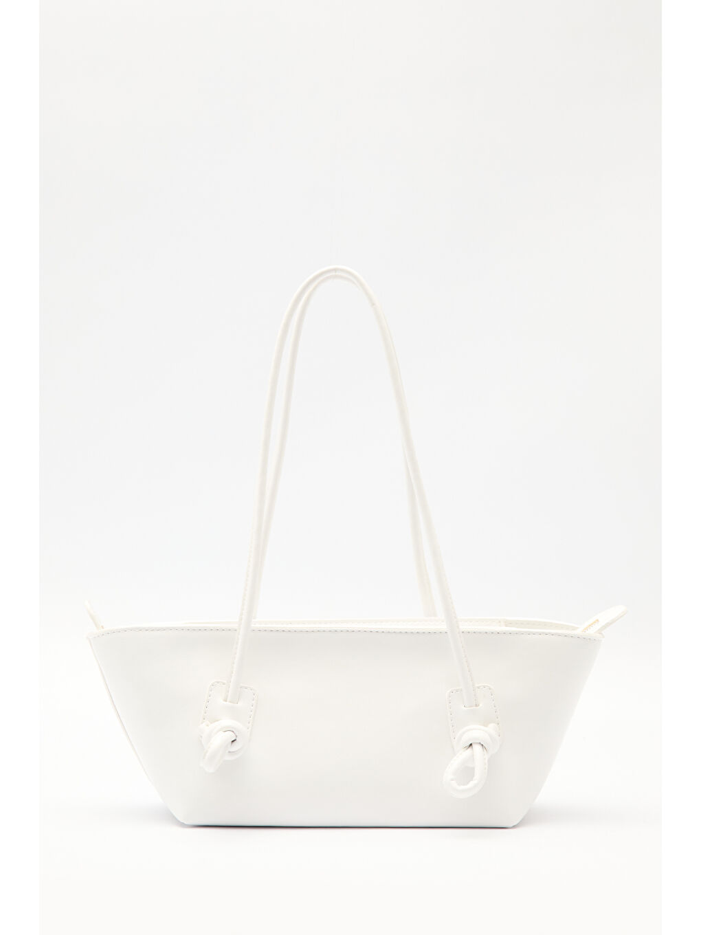 Beyaz BONNIE BAĞLAMA DETAYLI ÇANTA MARSHMALLOW-6