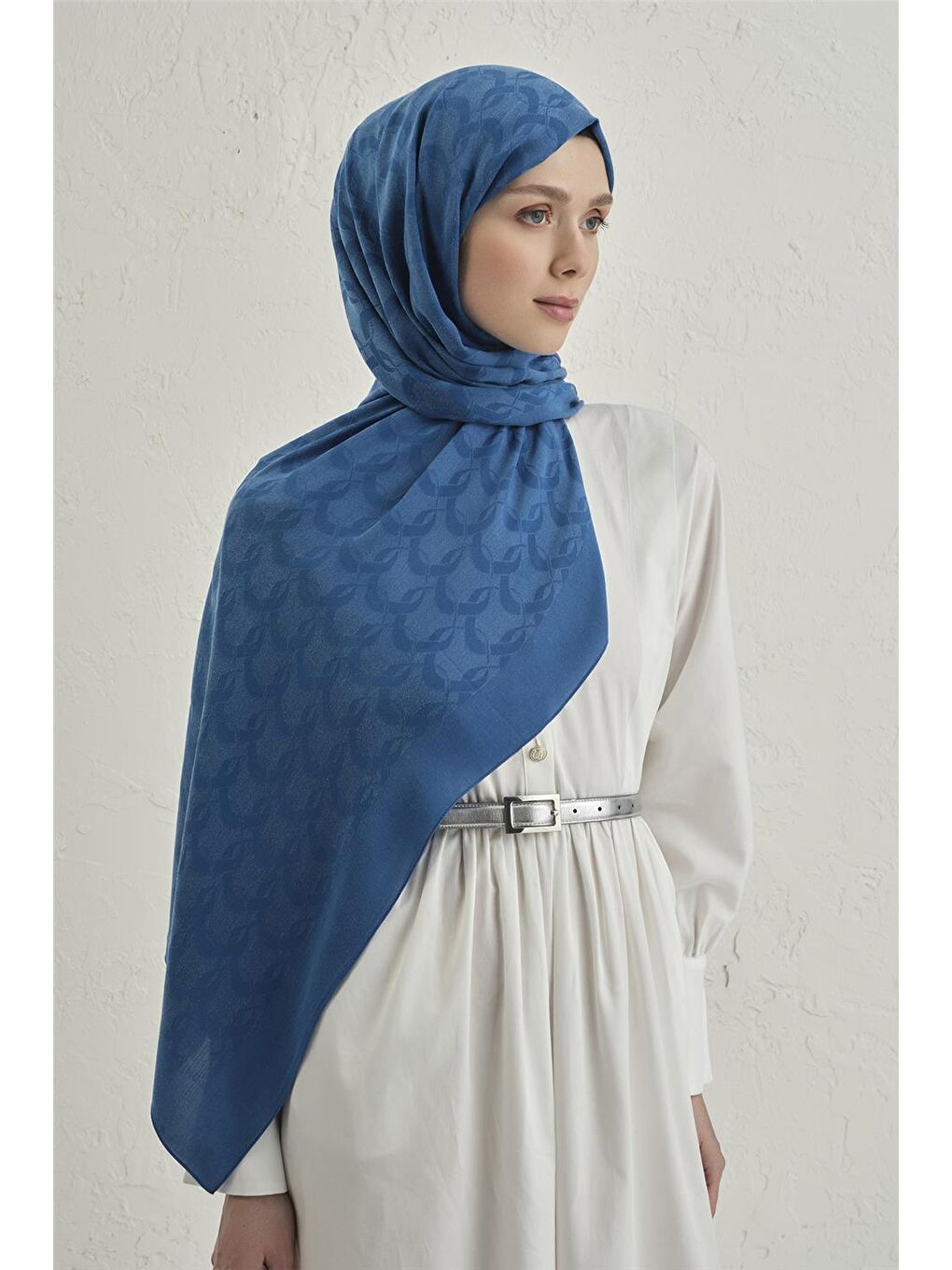 Mavi Cool Şal 1 02-1