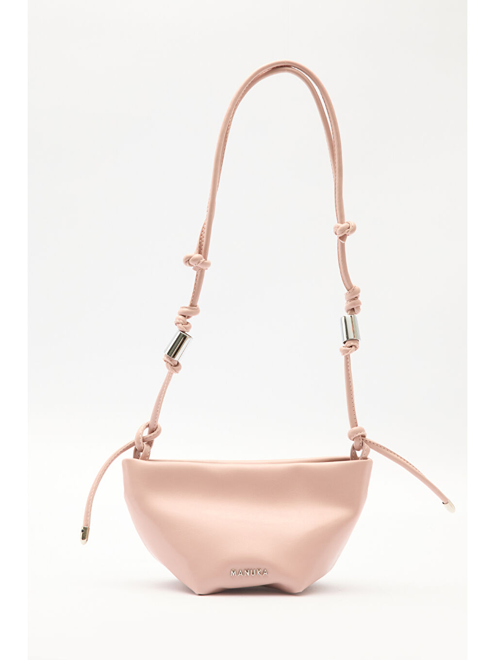 Pembe Elora Bağlama Detaylı Çanta Mochı-2