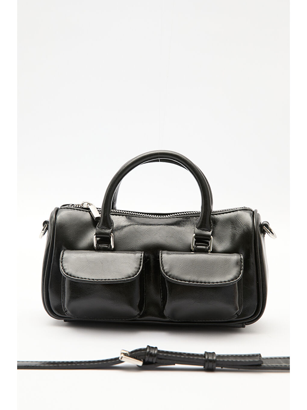 Siyah Lenora Cepli Çanta Black Truffle-4