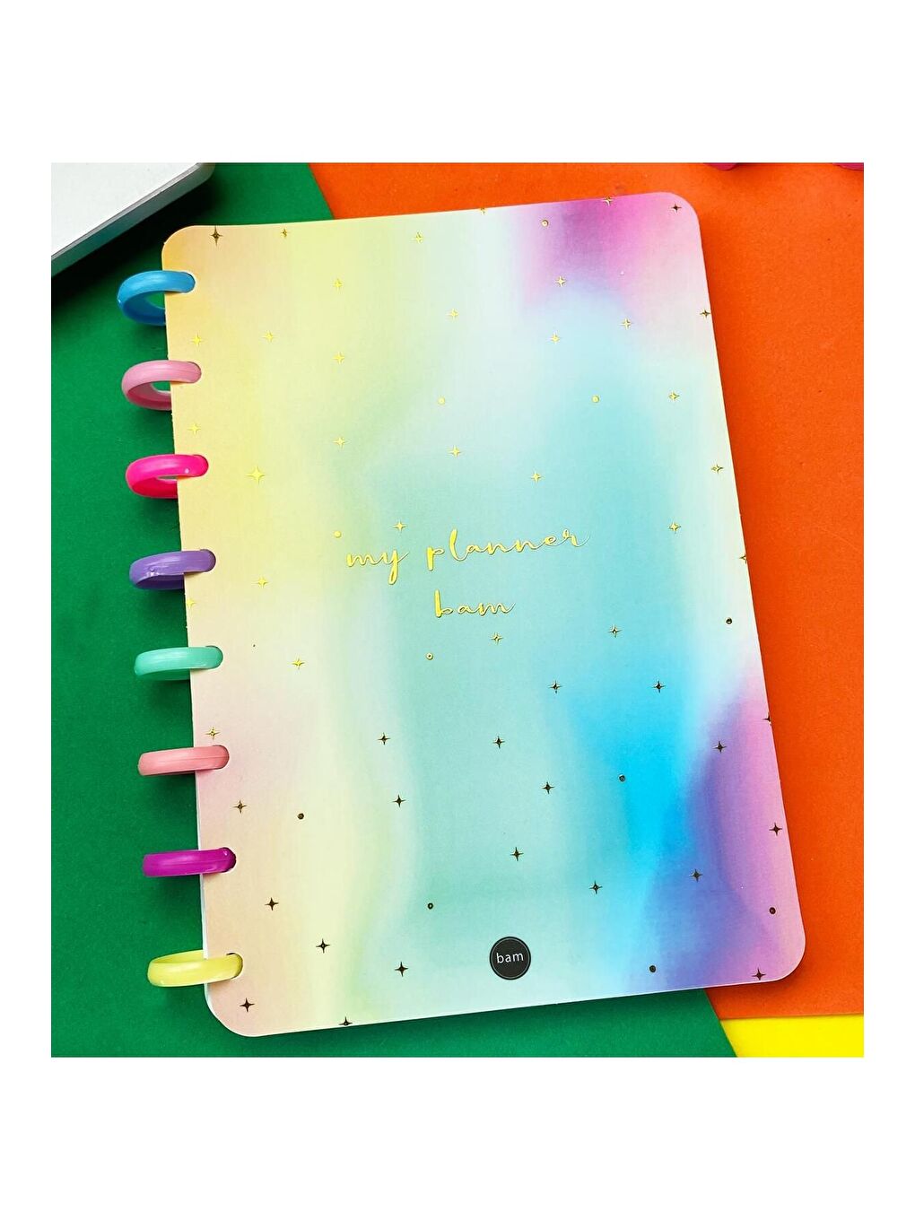 BAM HEDİYELİK EŞYA Karışık My Planner Yeni Nesil Kalp Spiralli Defter - 1