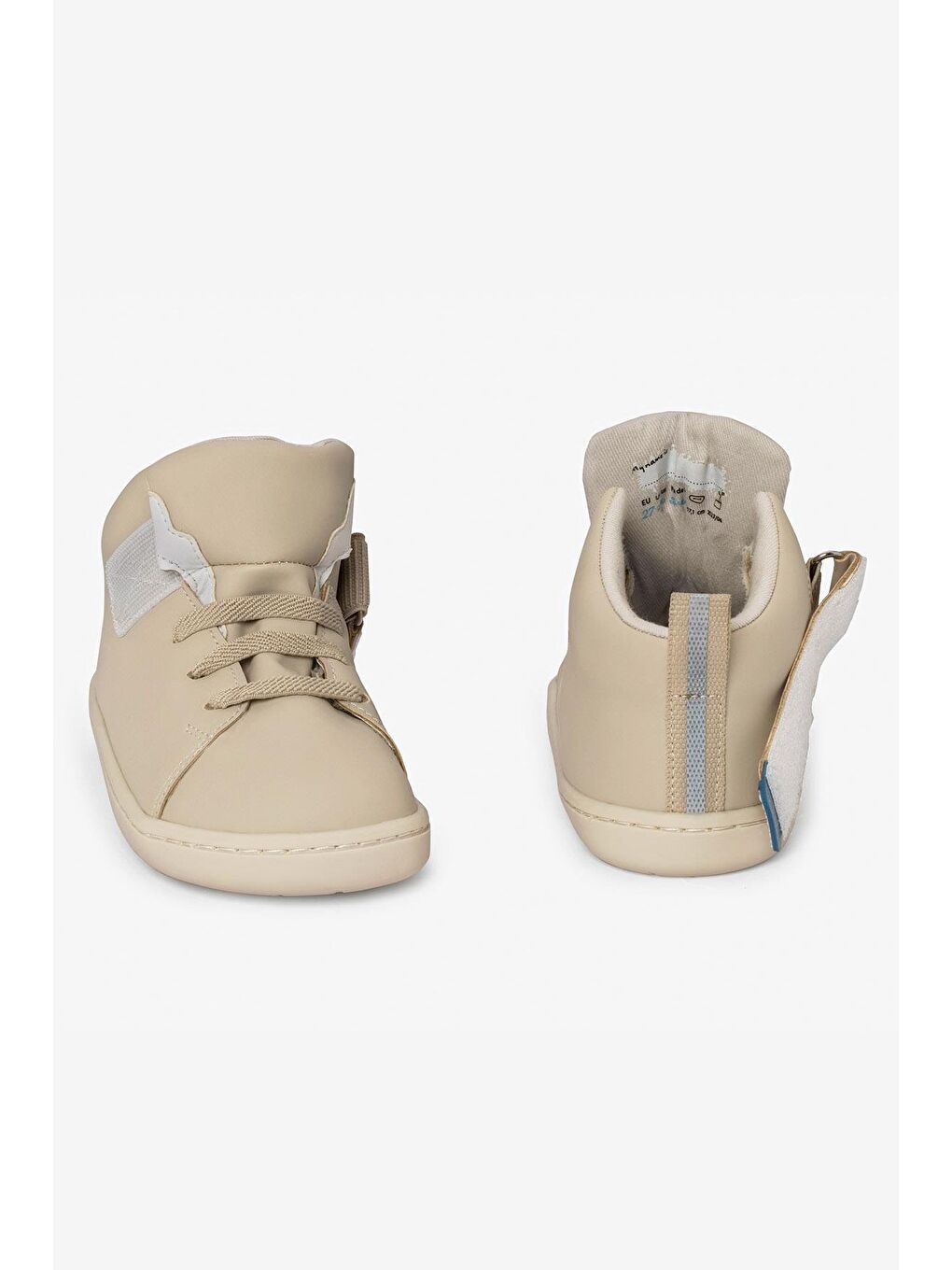 Smart Walker High Top Süper Mat Bej Barefoot Çocuk Bot-5