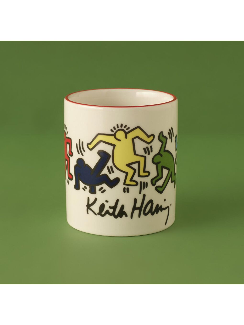 Bella Maison Karışık Keith Haring Colored Porselen Kupa - 1