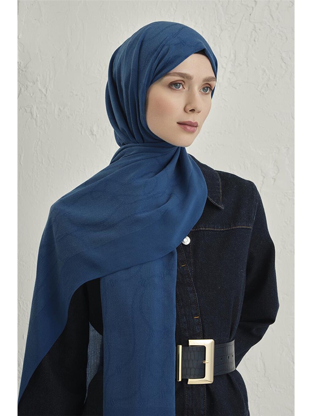 Mavi Cool Şal 2 02-1