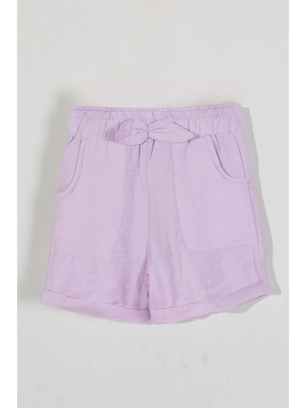 Mor Kız Çocuk Günlük Şort (9 ay - 5 yaş)