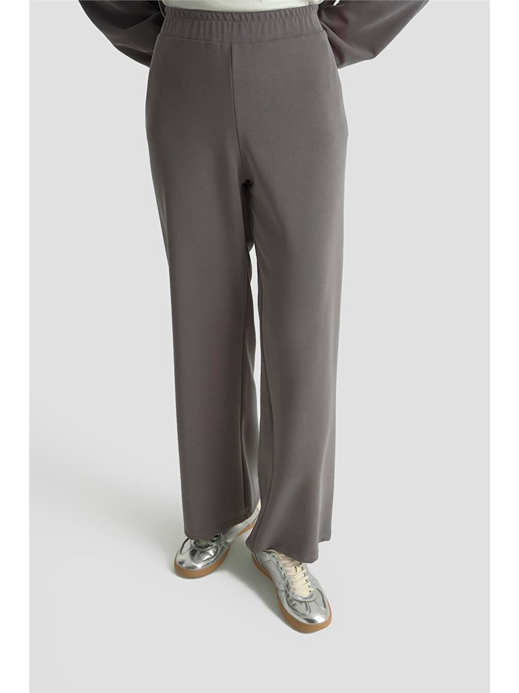 Biyeli Örme Takım 25Kd1176 Antrasit-4