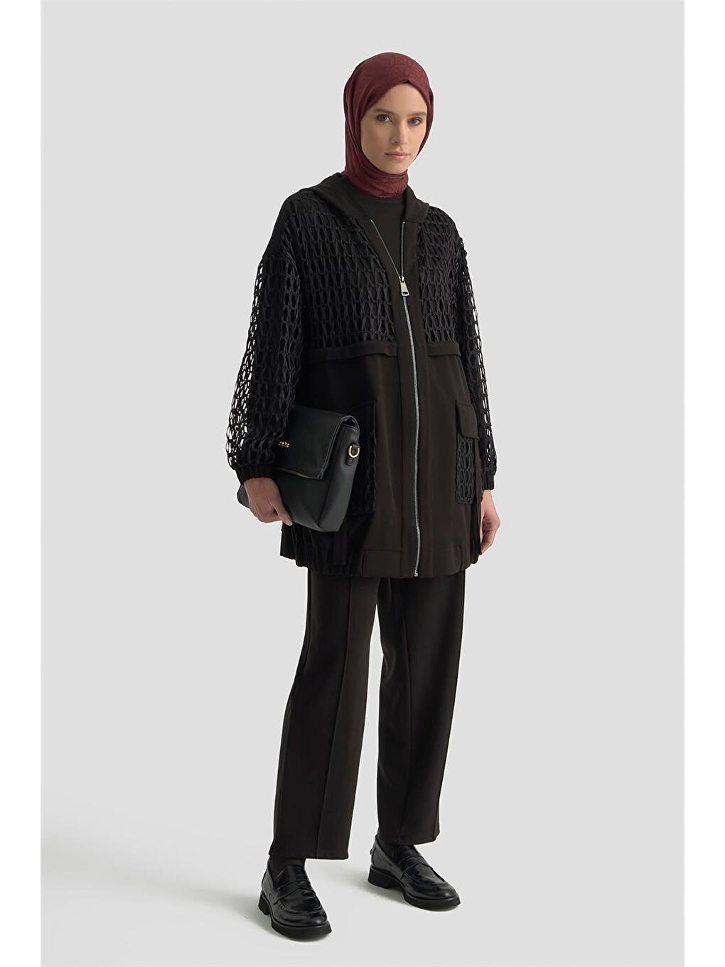 Relax Örme Takım 25Kd1165 Siyah