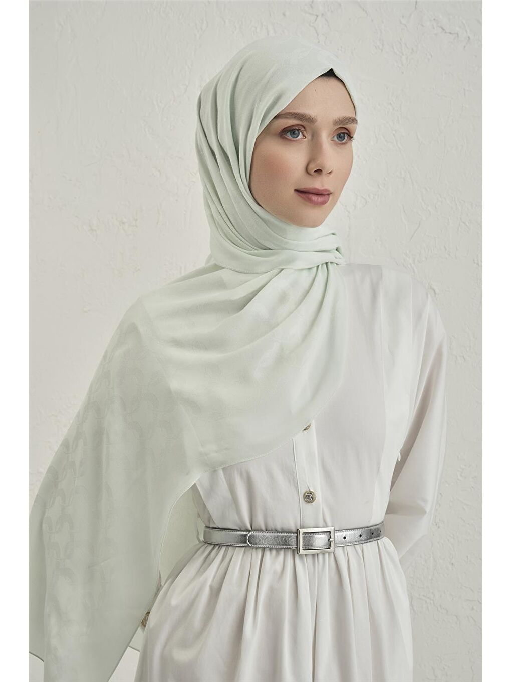 Yeşil Cool Şal 1 55-2