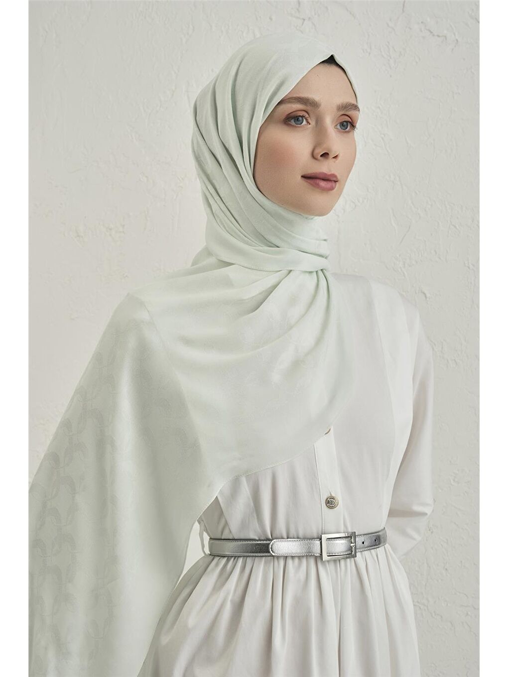 Yeşil Cool Şal 1 55-3