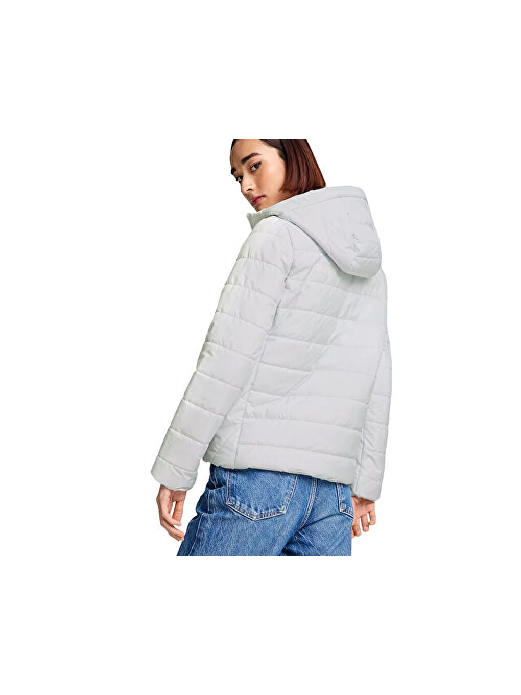 Ess Padded Jacket Kadın Günlük Mont 84894042 Beyaz-1
