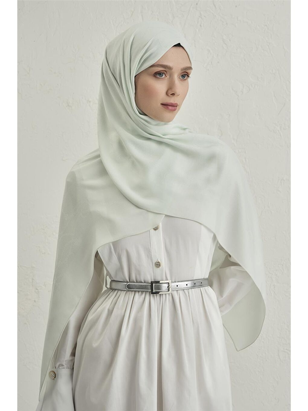 Yeşil Cool Şal 2 55-2