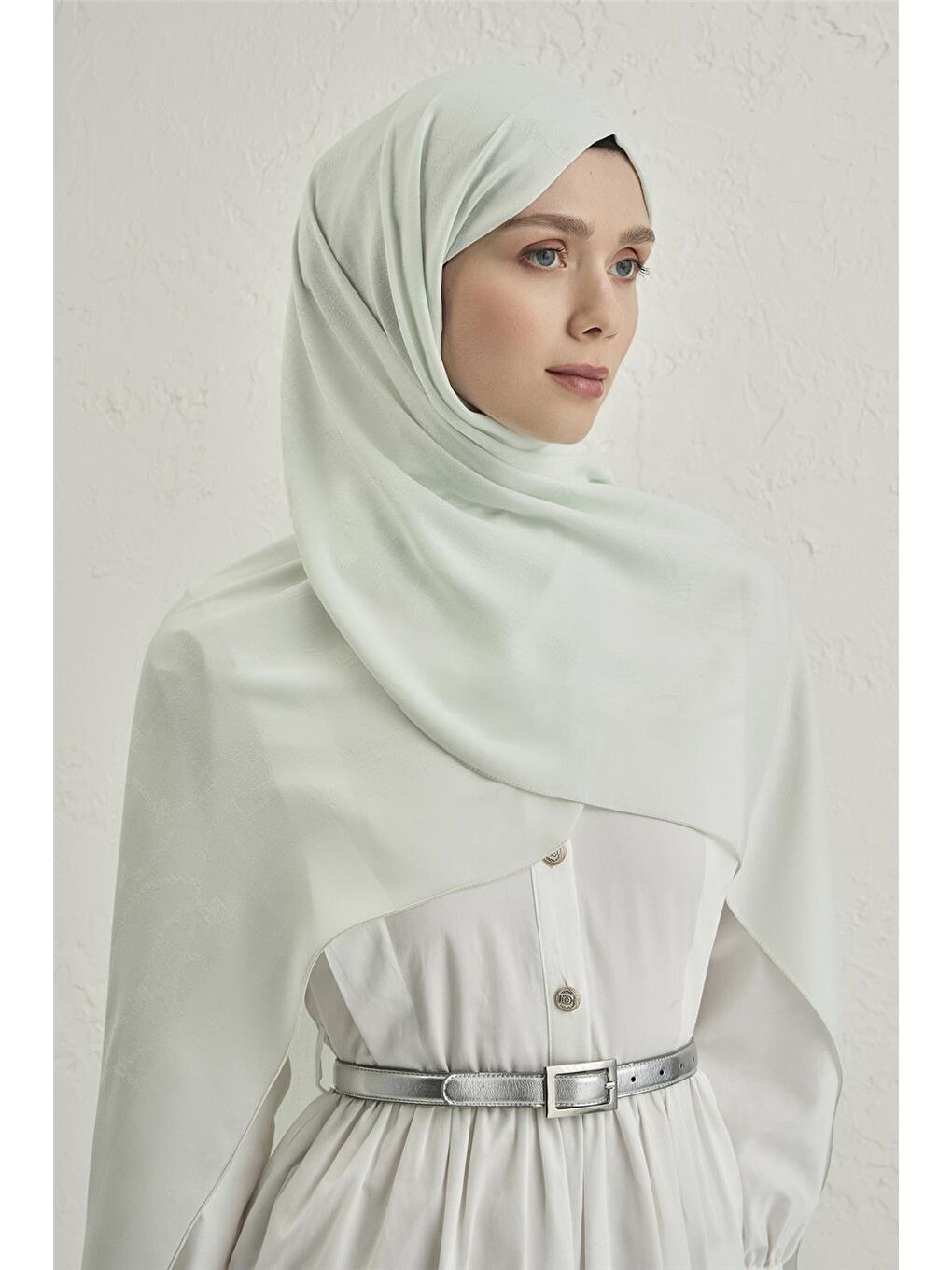 Yeşil Cool Şal 2 55-3