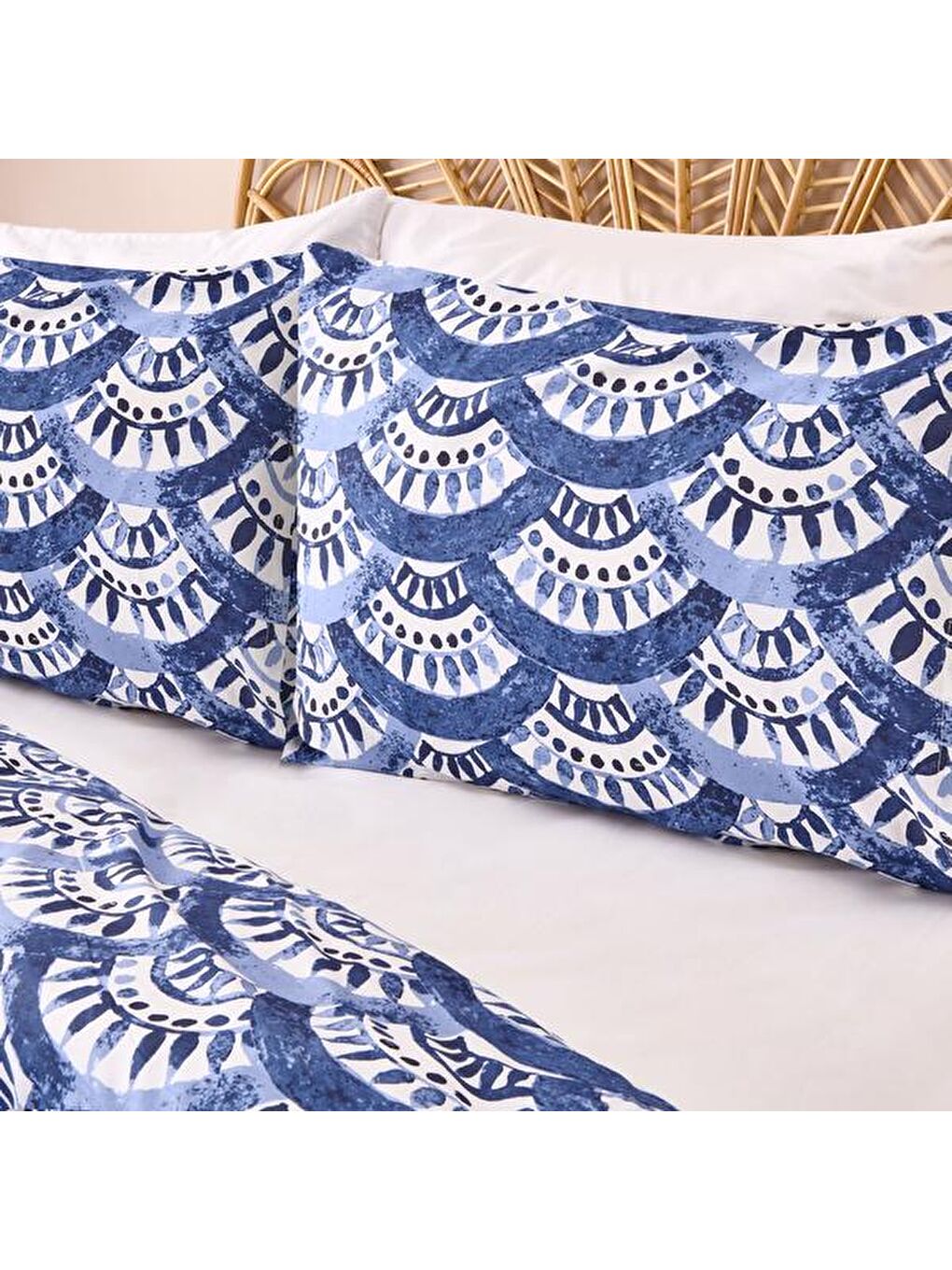 Evidea Soft Sole Çift Kişilik Nevresim Takımı - Mavi - 2