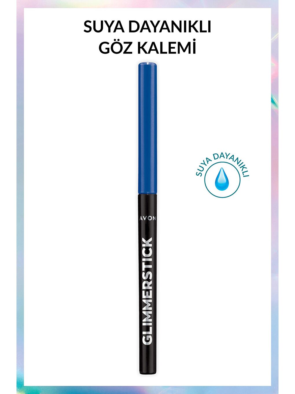 AVON Renksiz Glimmersticks Asansörlü Açılıp Kapanabilen Göz Kalemi Azure Blue