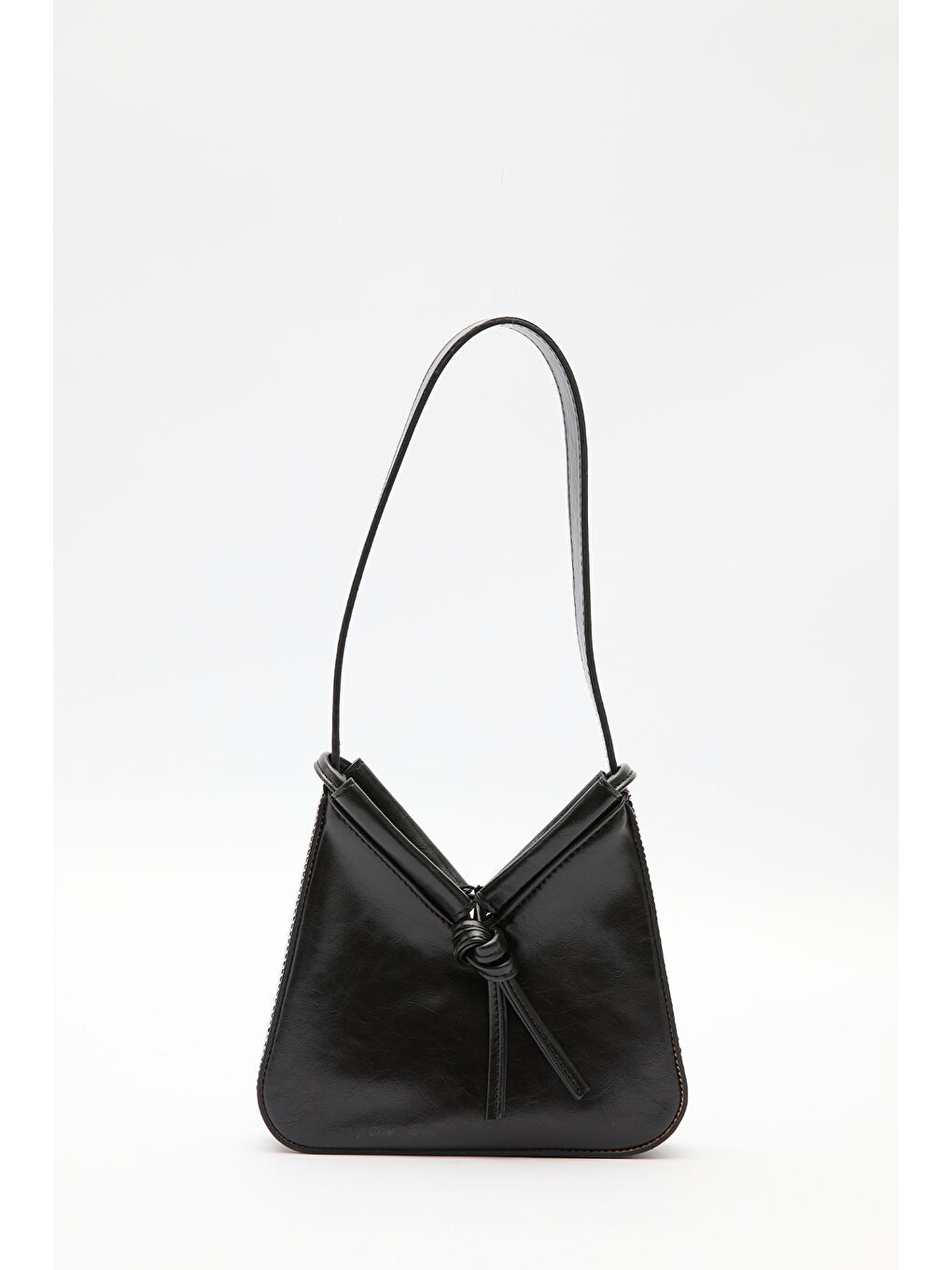 Siyah Papıllon Mini Çanta Black Truffle-4