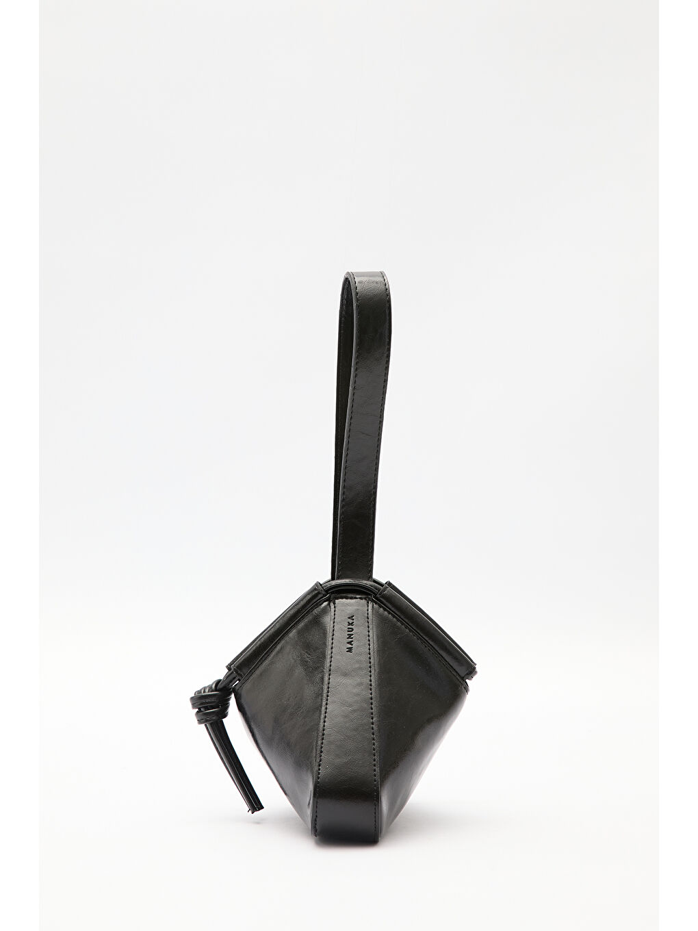 Siyah Papıllon Mini Çanta Black Truffle-5