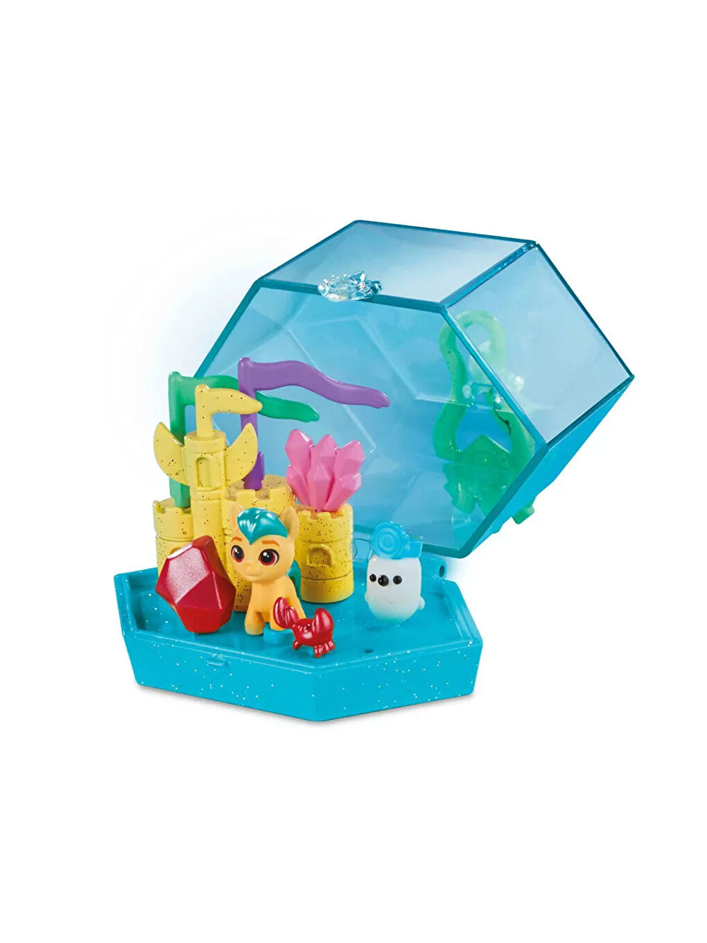 My Little Pony Renksiz Mini Dünya Sihri: Kristal Figür Anahtarlık Hitch Trailblazer F3872-F5242 - 5