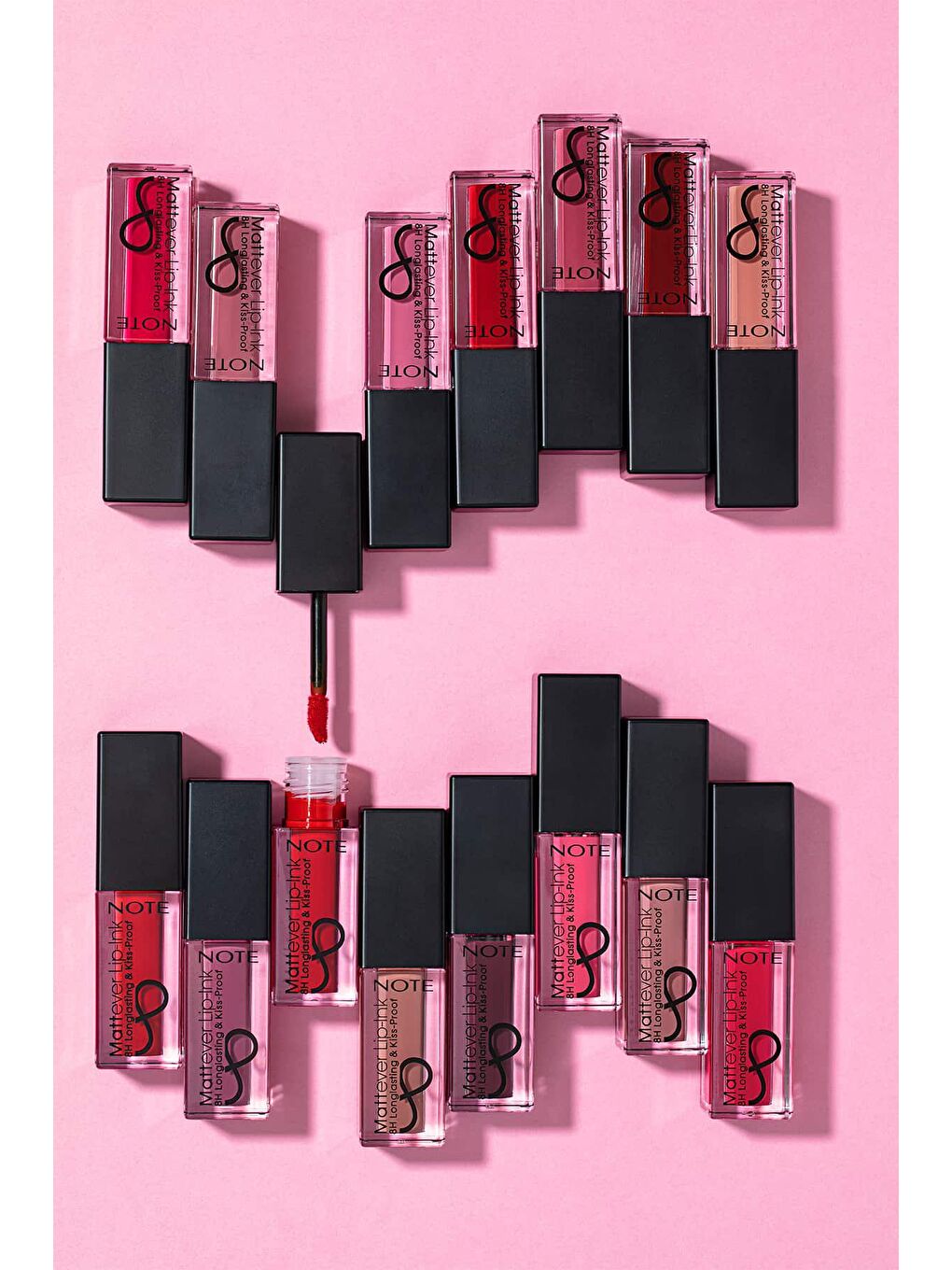 Mattever Lip-Ink Mat ve Kalıcı Likit Ruj 05 Toffee Brock - Nude-3