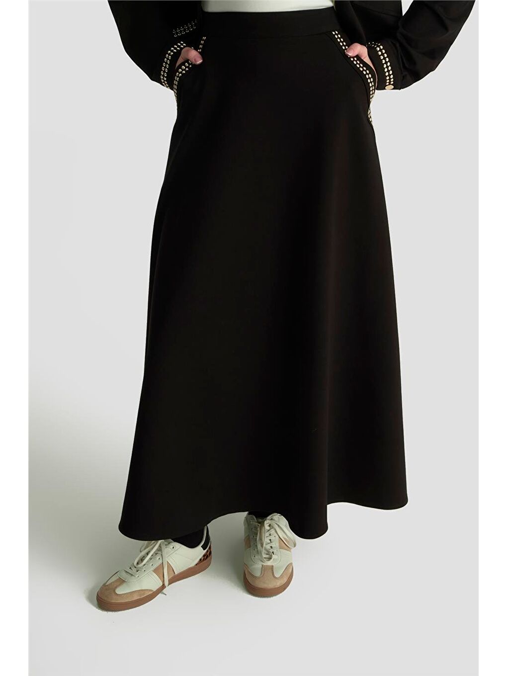 Trok Ceketli Örme Takım 25Kd4036 Siyah-4