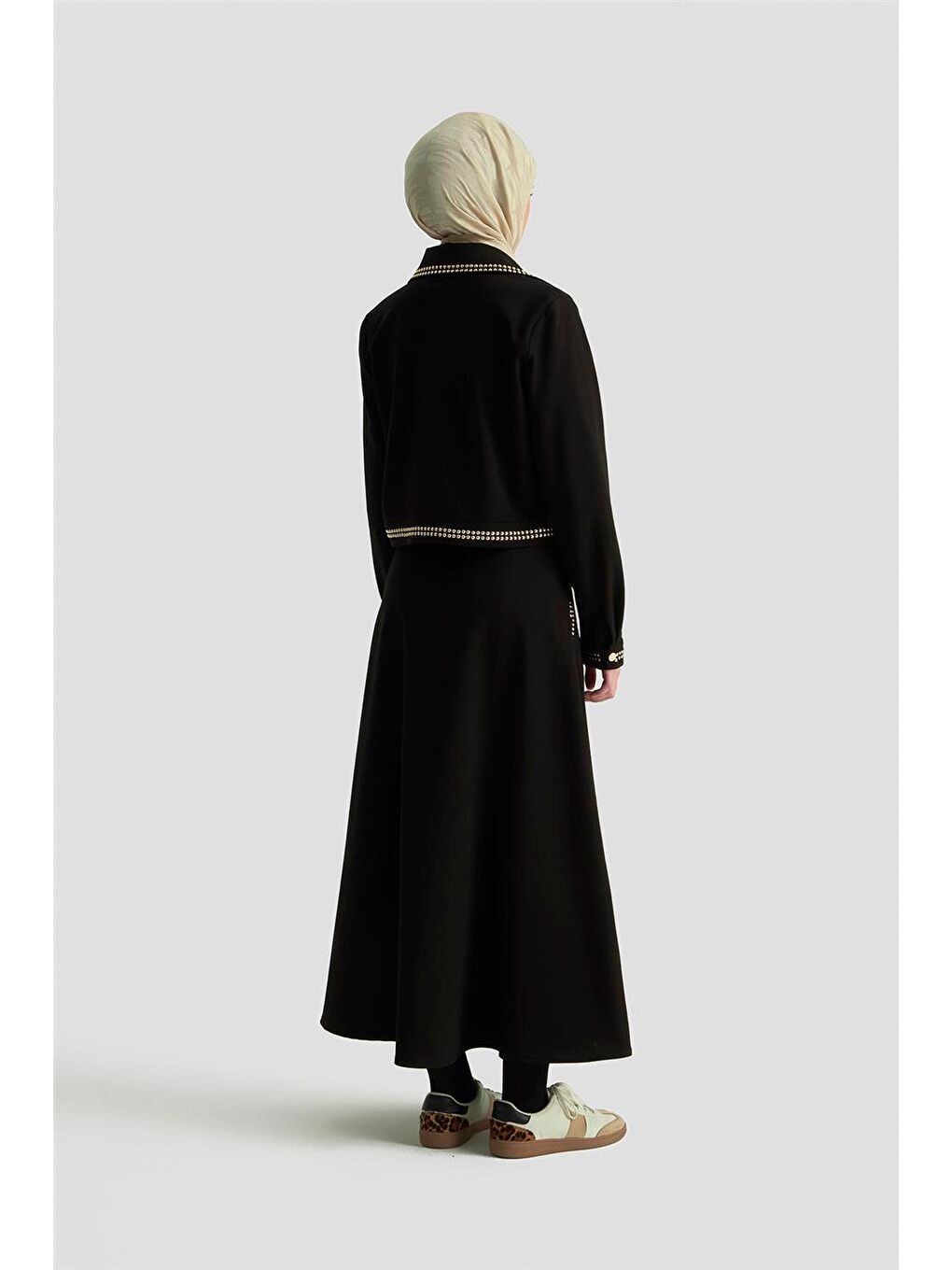 Trok Ceketli Örme Takım 25Kd4036 Siyah-5