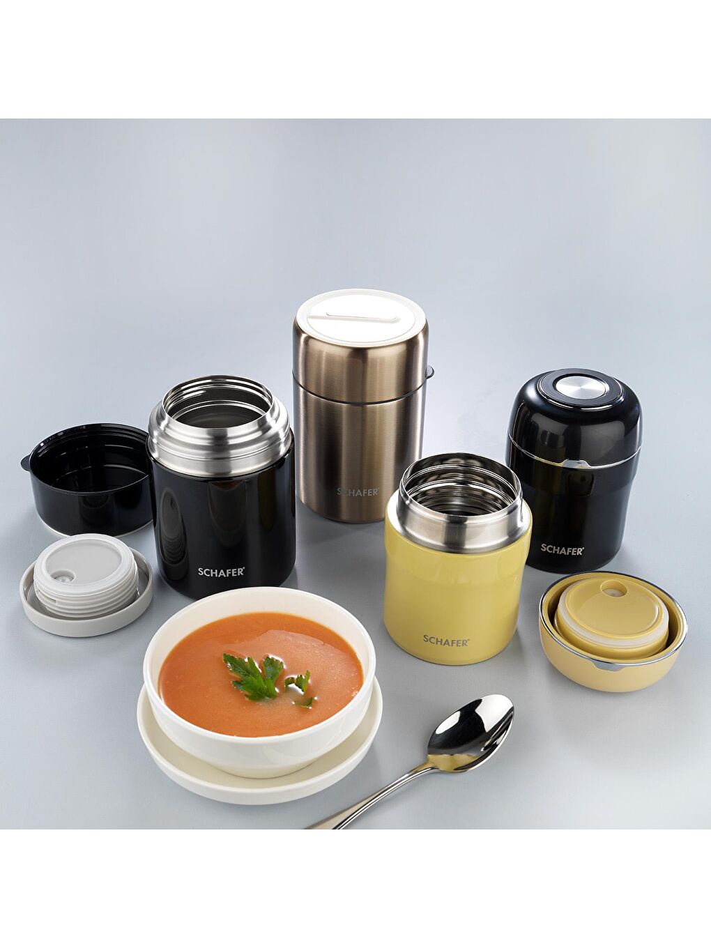 Termos (Yemek) 500 Ml-Siyah-2