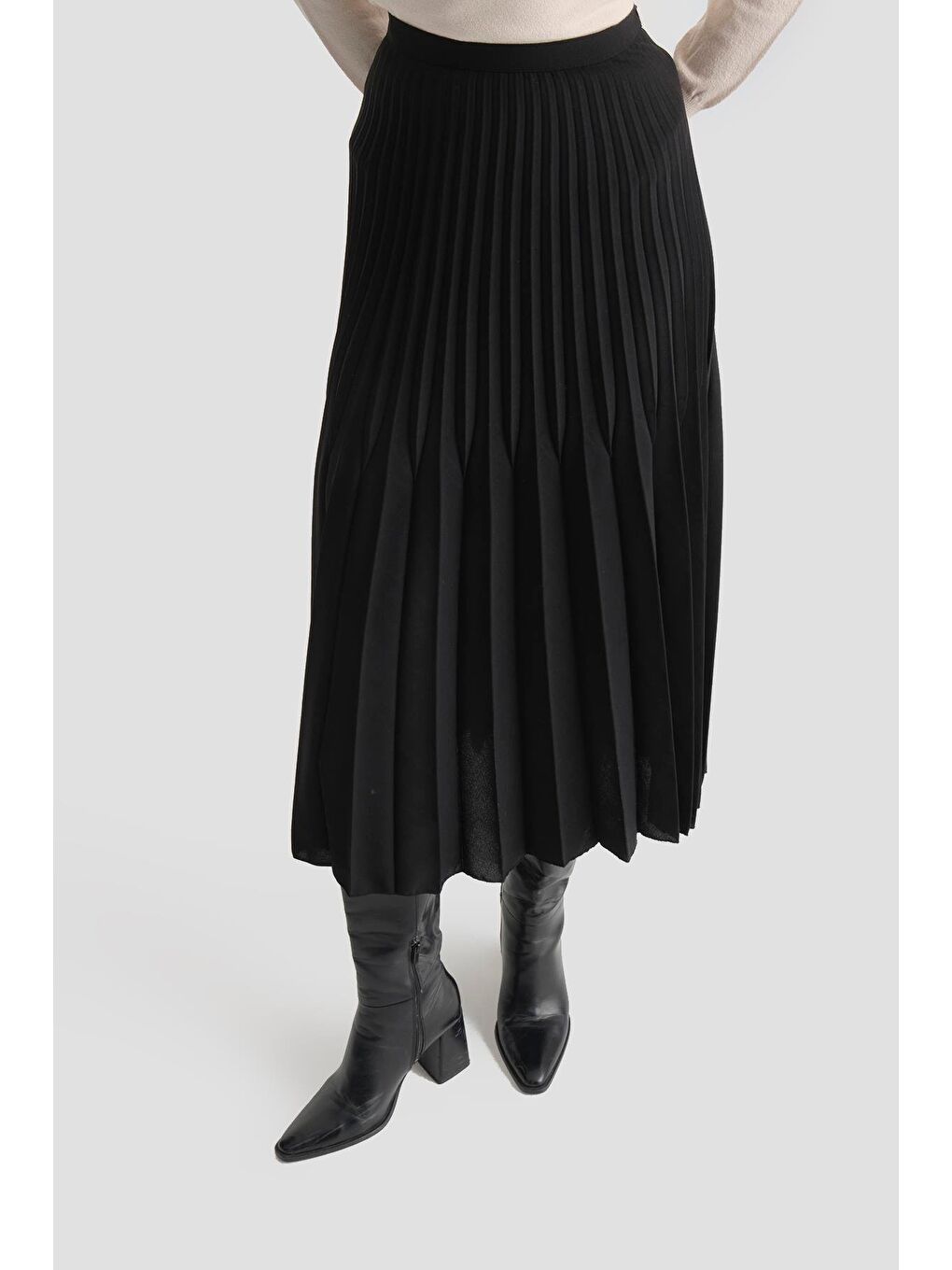 Tüvit Ceketli Takım Beyaz-4