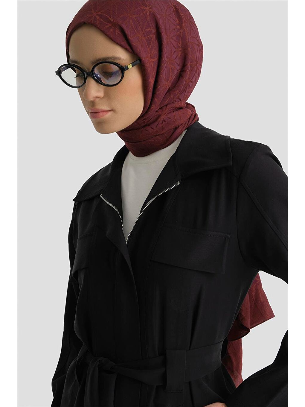 Kemer Detaylı Takım Siyah-2