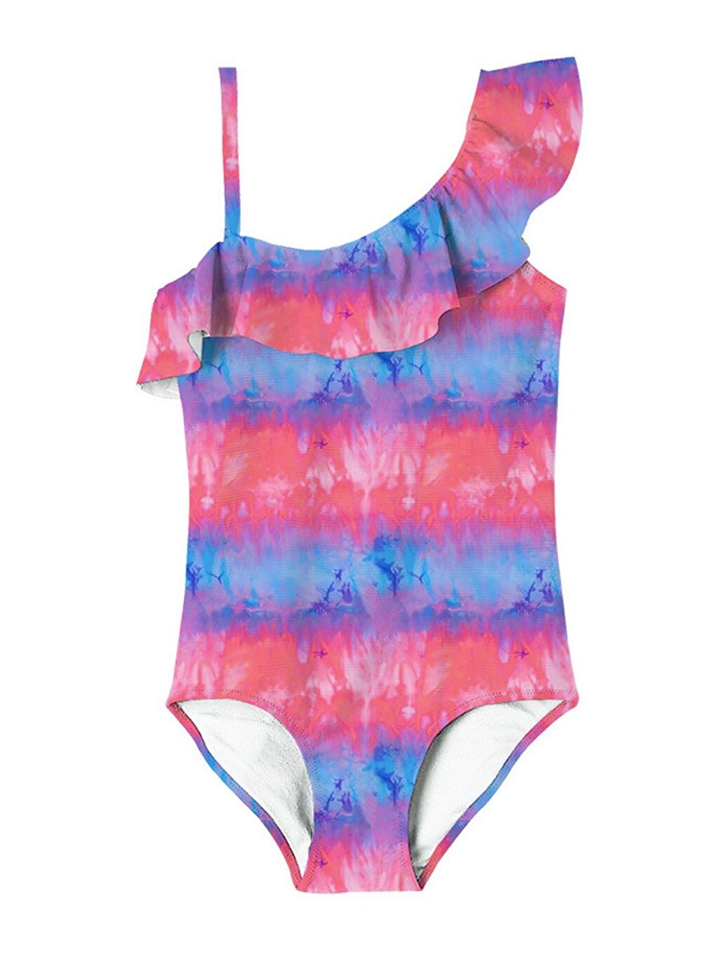 Slipstop Karışık Kız Çocuk Tiedye Junior Swimsuit Mayo