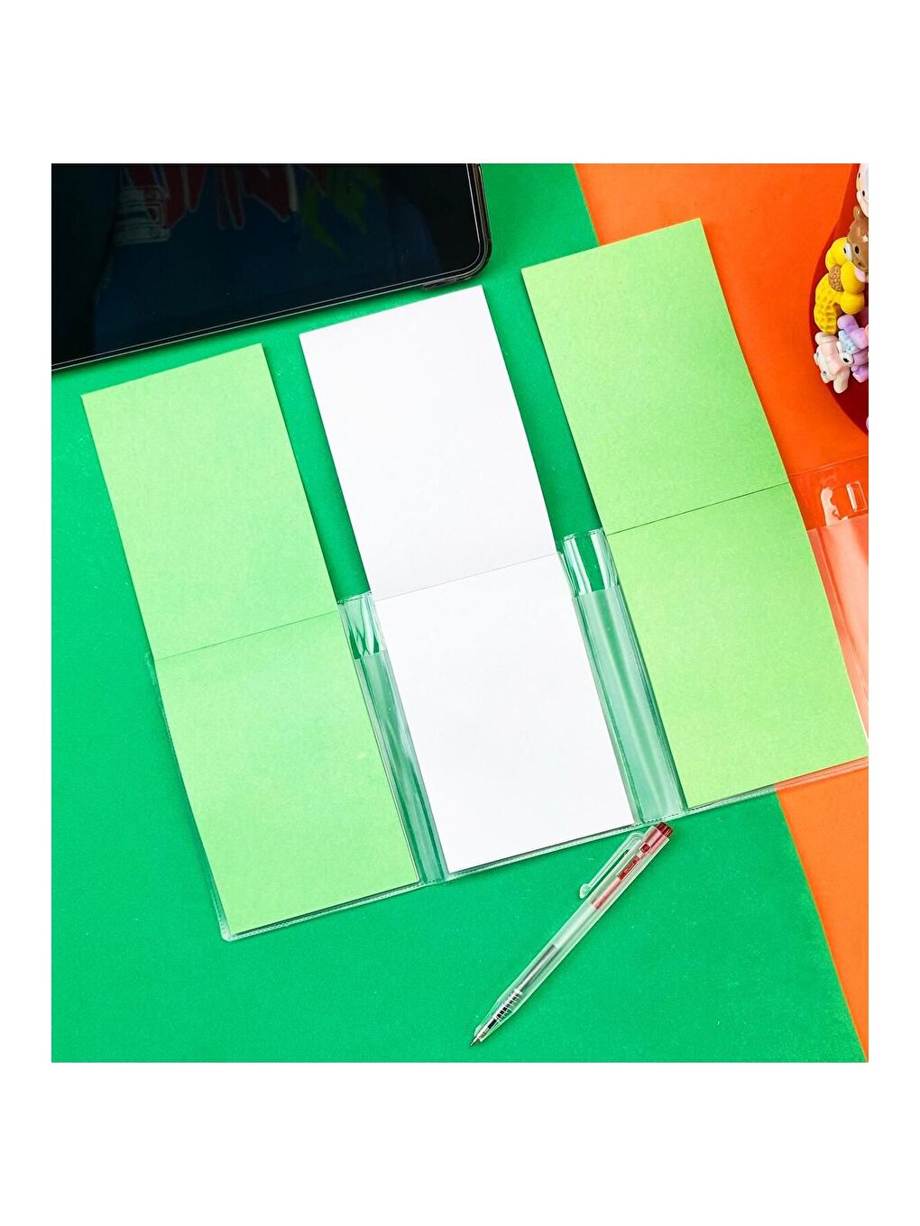 BAM HEDİYELİK EŞYA Be Yourself Tasarımlı PP Mini Çanta Defter Ve Kalem Set - 2