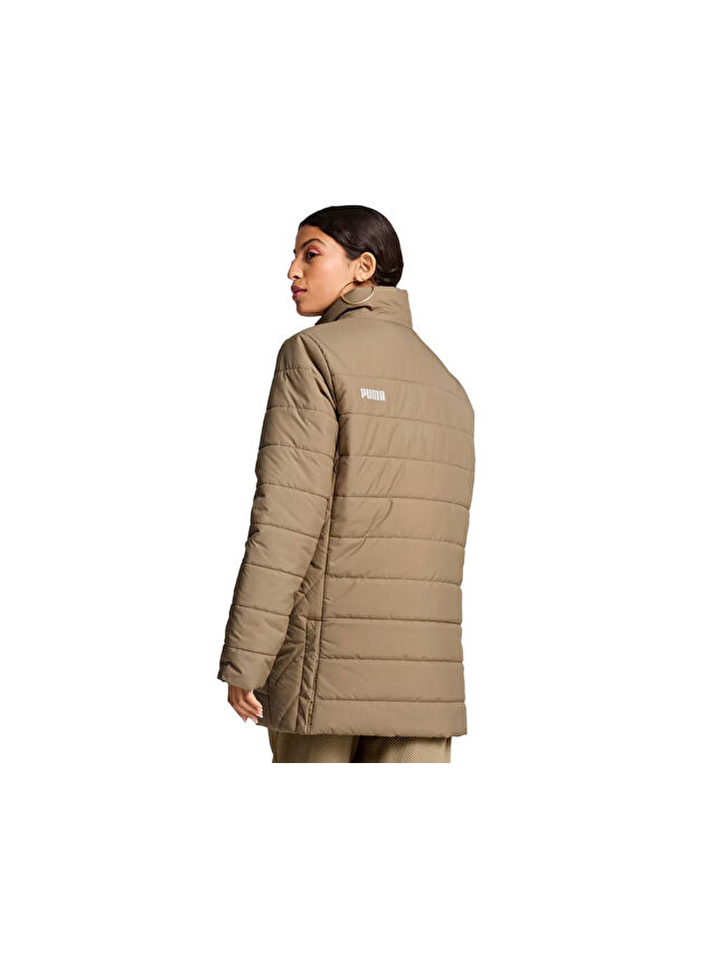 Ess+ Padded Jacket Kadın Günlük Mont 67536467 Kahverengi-1