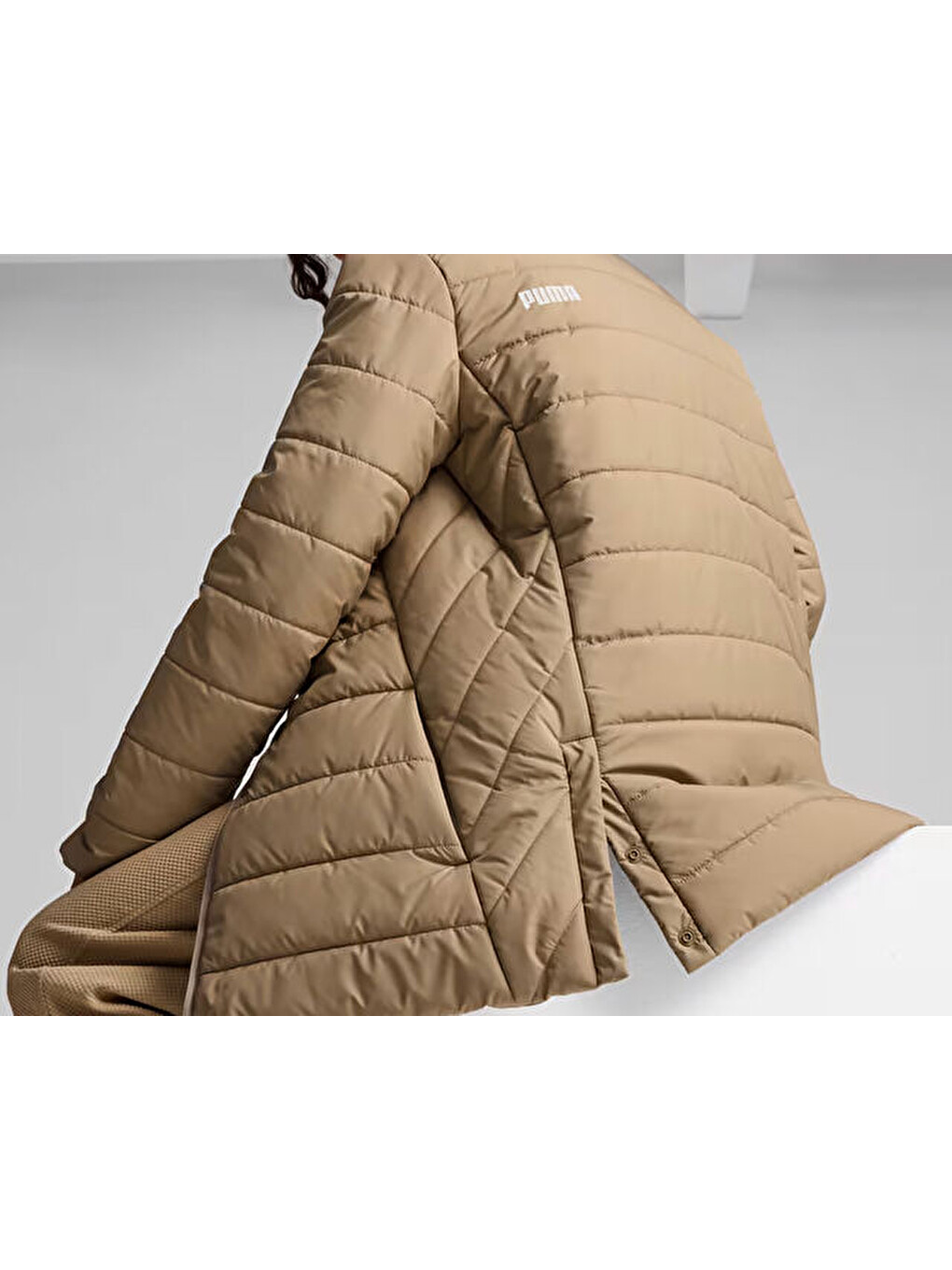 Ess+ Padded Jacket Kadın Günlük Mont 67536467 Kahverengi-2