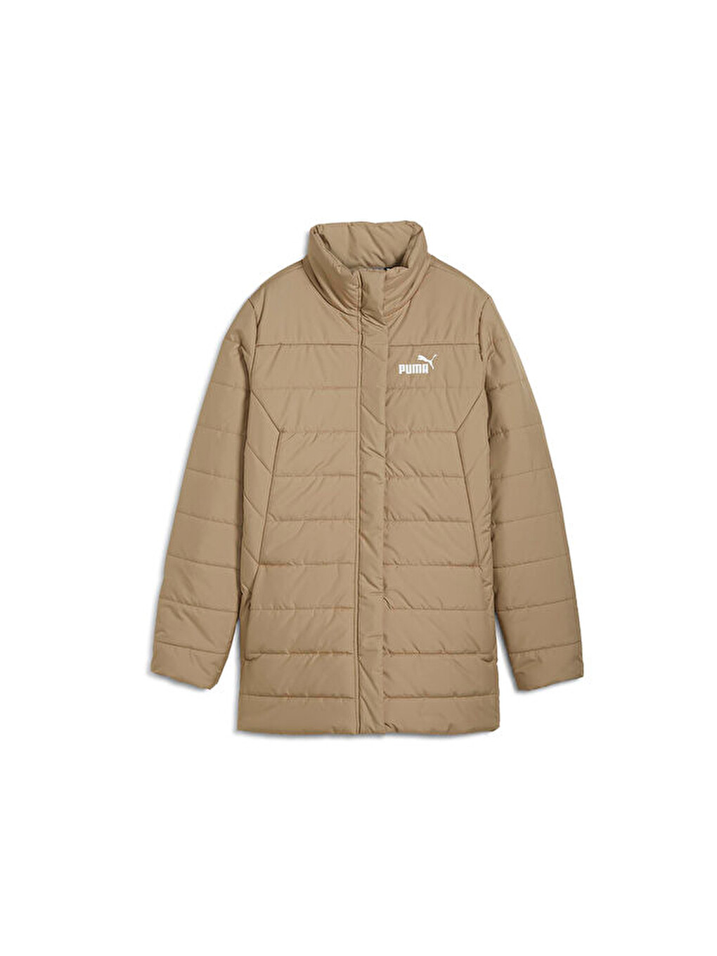 Ess+ Padded Jacket Kadın Günlük Mont 67536467 Kahverengi-4