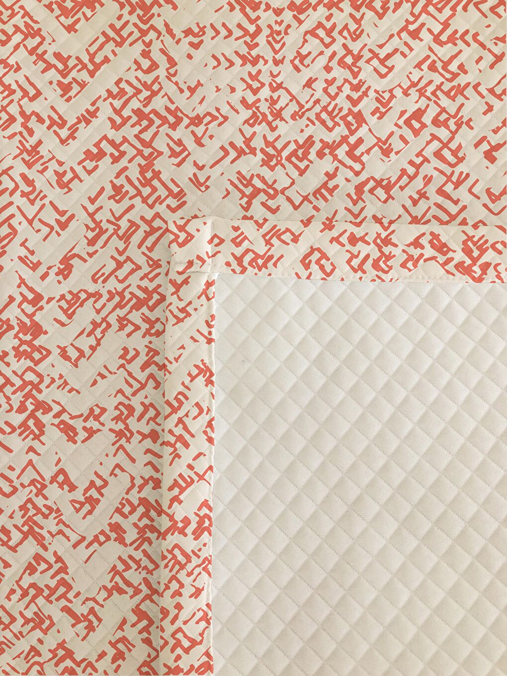 Karışık Desenli Çift Kişilik Baskılı Pike (200x220 Cm)-1