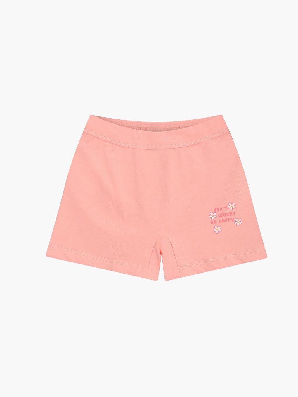 Vitmo Karişik Kız Çocuk Pamuklu 3'Lü Atlet 3'Lü Şort Boxer Karışık Renk Spring 6 Parça Set - 4