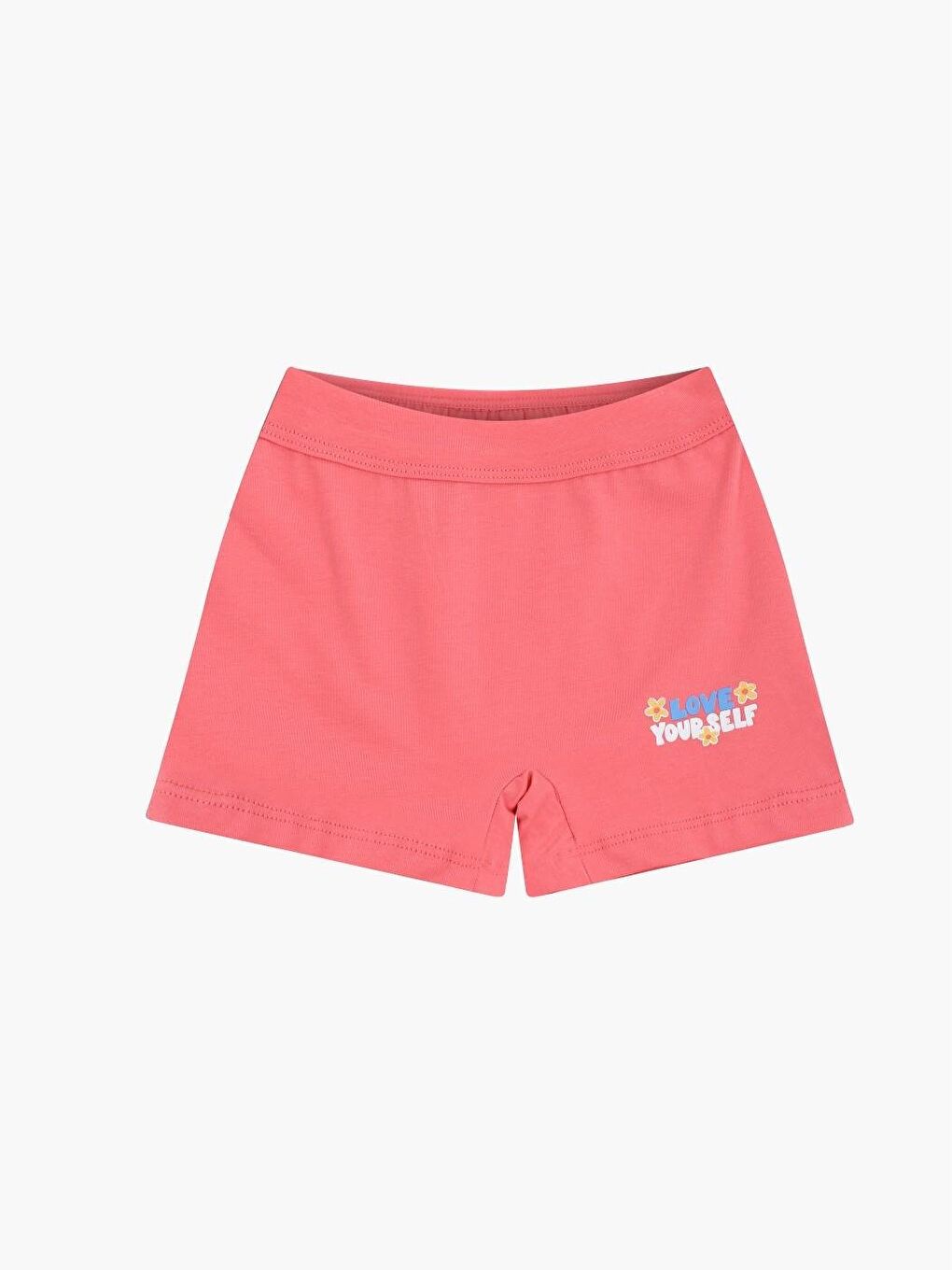 Vitmo Karişik Kız Çocuk Pamuklu 3'Lü Atlet 3'Lü Şort Boxer Karışık Renk Spring 6 Parça Set - 6