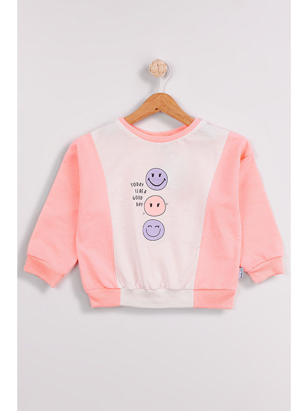 MİSSTUFFY Sarı Kız Çocuk 2'li Paket Basic Sweatshirt - 5