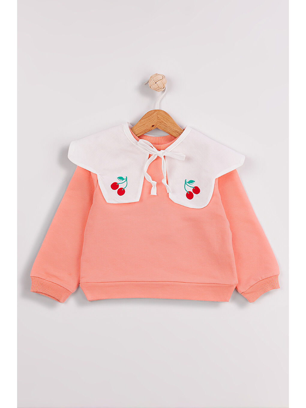 MİSSTUFFY Yeşil Kız Çocuk 2'li Paket Basic Sweatshirt - 2