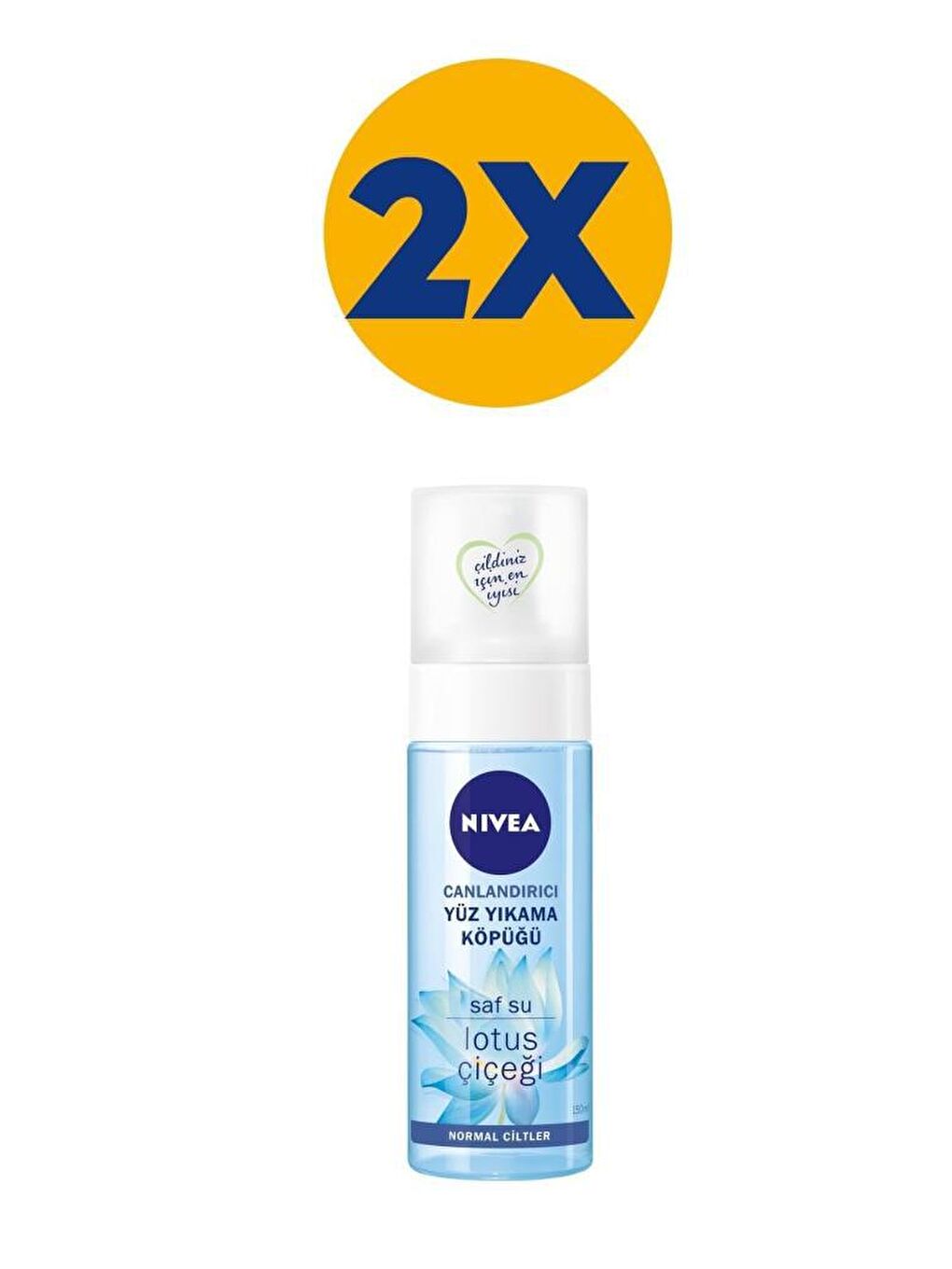 NIVEA Canlandırıcı Yüz Temizleme Köpüğü 150 ml x2