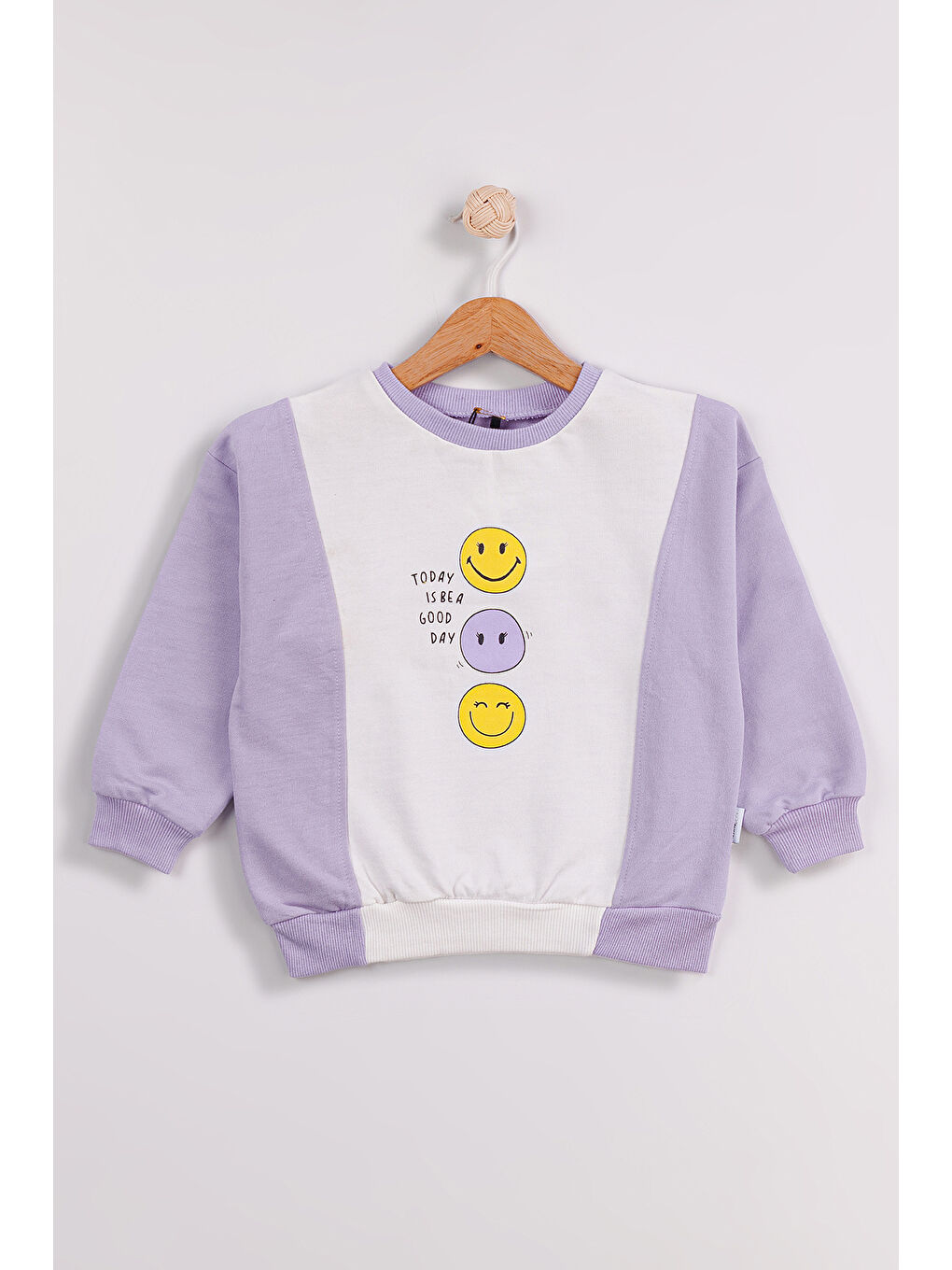 MİSSTUFFY Lila Kız Çocuk 2'li Paket Sweatshirt - 5