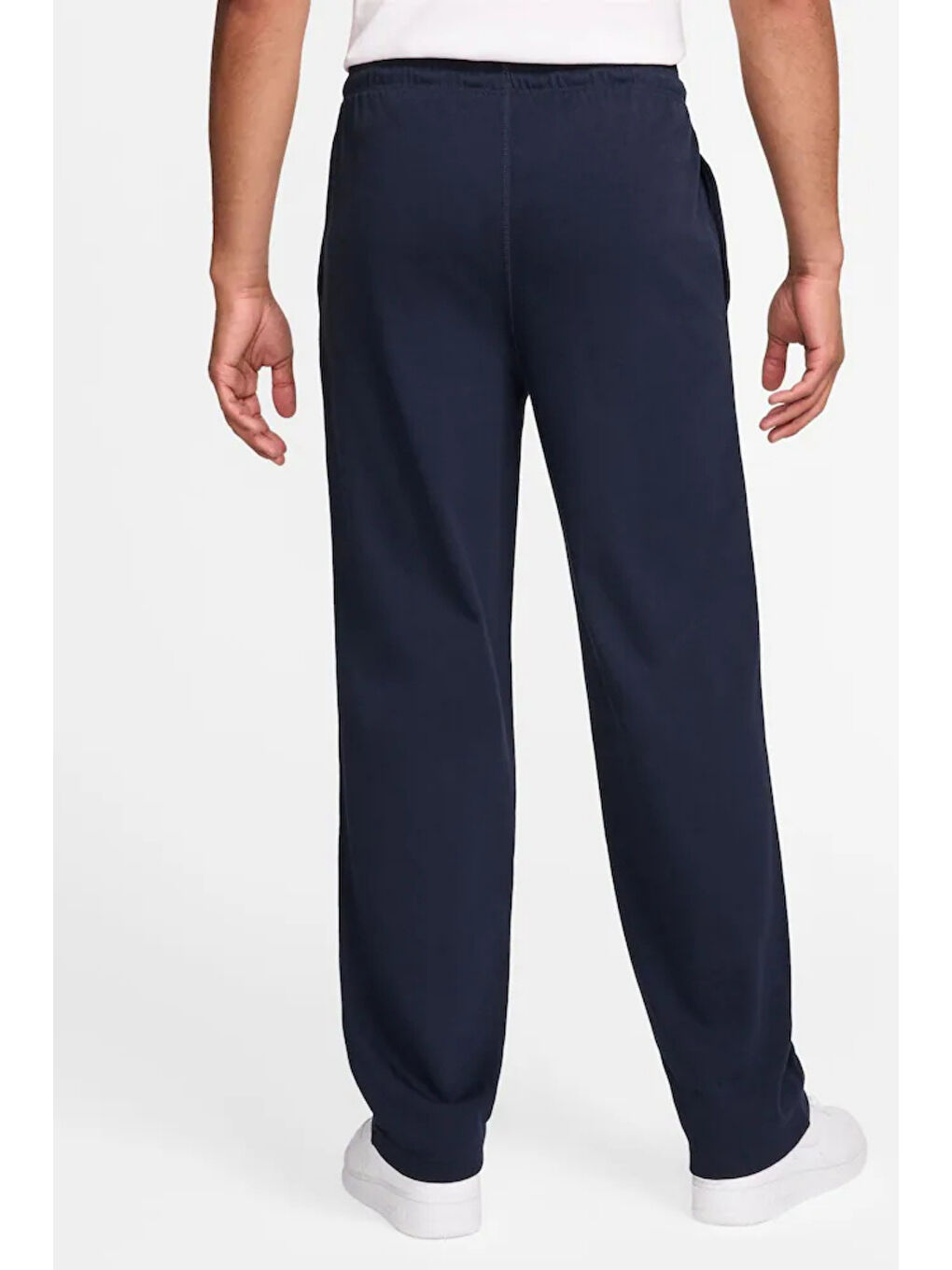 Lacivert Erkek Regular Fit New York Baskılı İnce Eşofman Altı SPR25EA01-1