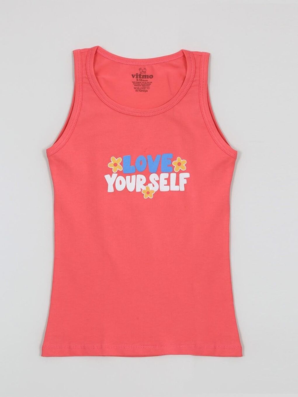 Kız Çocuk Pamuklu 3'Lü Atlet 3'Lü Slip Karışık Renk Spring 6 Parça Set-2