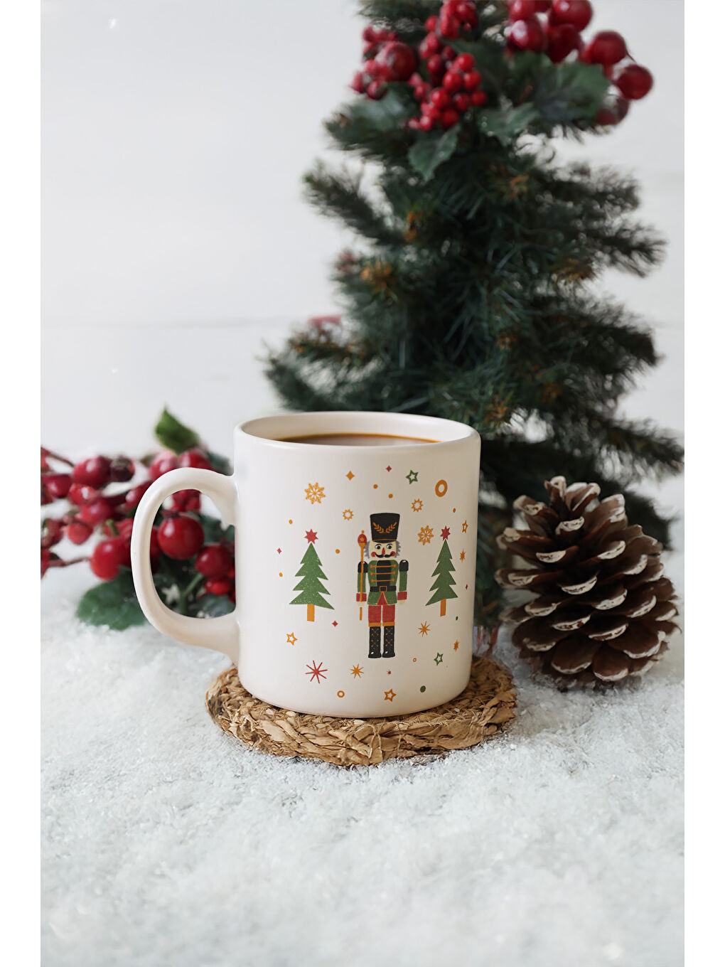 Karışık Yeni Yıl Kurşun Asker Ağaç Kupa 10 Cm