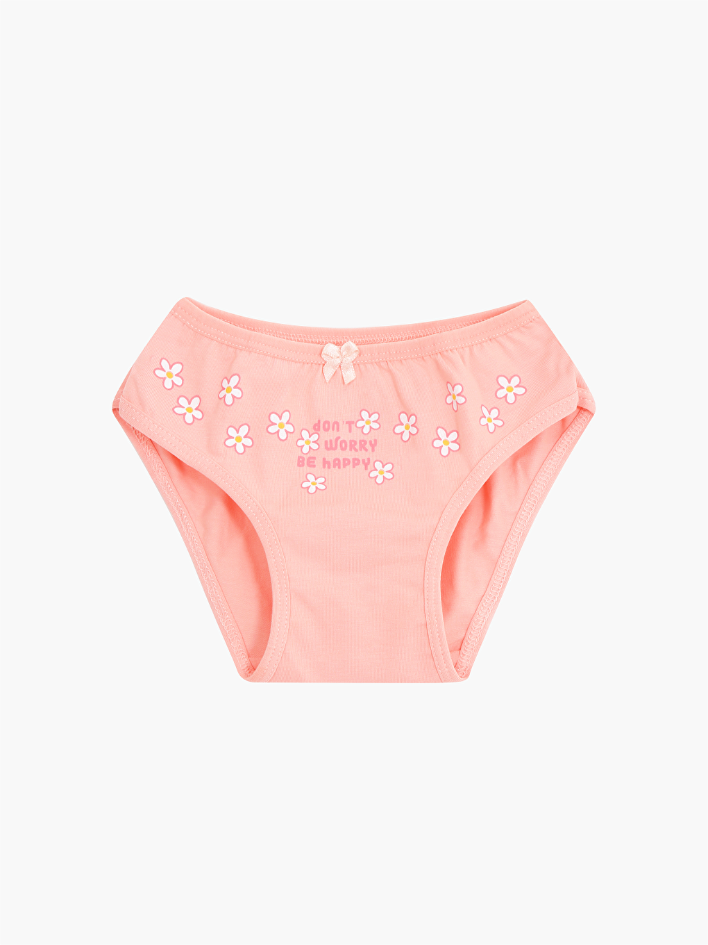 Kız Çocuk Pamuklu 3'Lü Atlet 3'Lü Slip Karışık Renk Spring 6 Parça Set-4