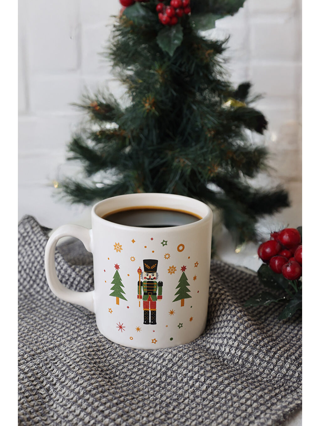 Karışık Yeni Yıl Kurşun Asker Ağaç Kupa 10 Cm-1