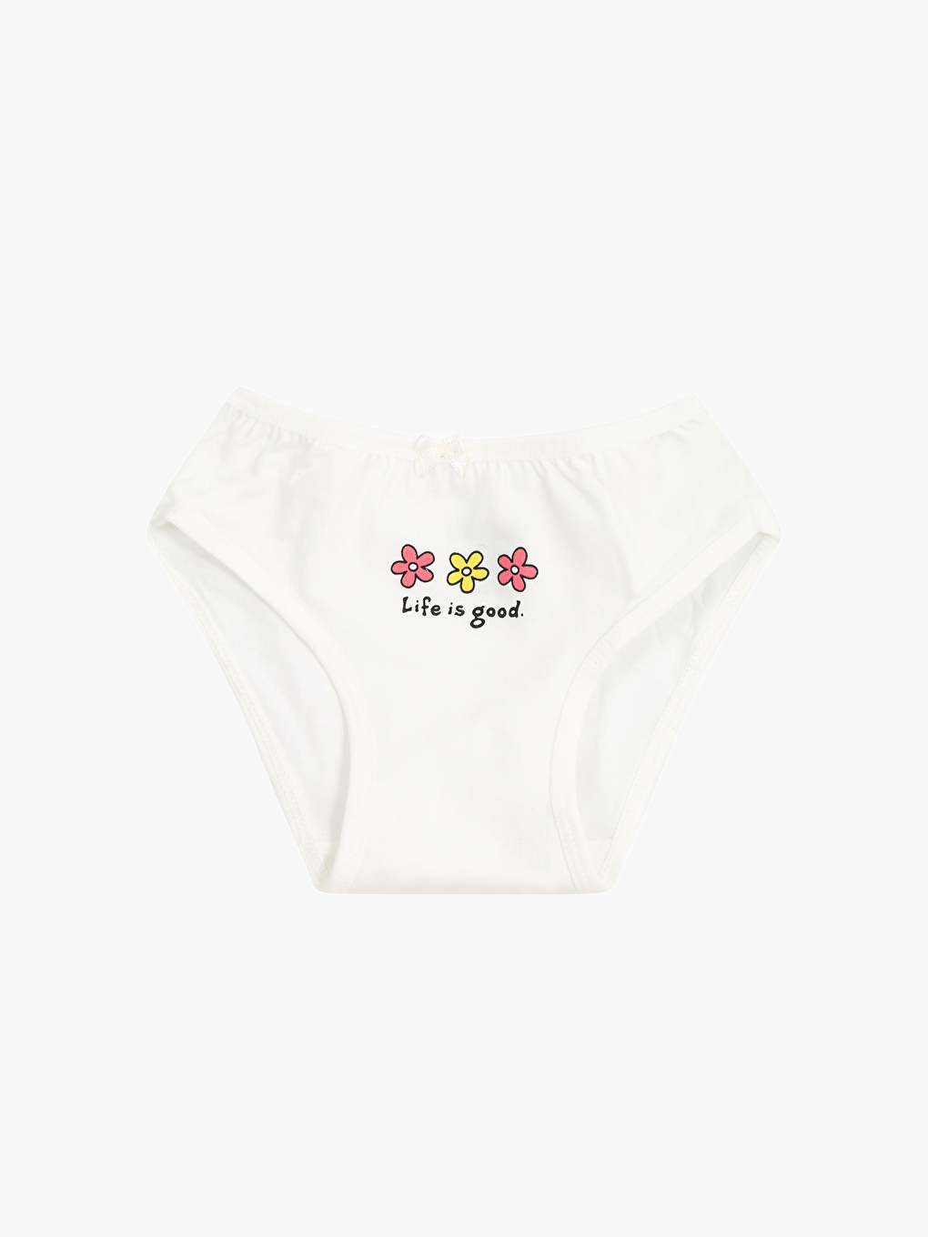 Kız Çocuk Pamuklu 3'Lü Atlet 3'Lü Slip Karışık Renk Spring 6 Parça Set-6