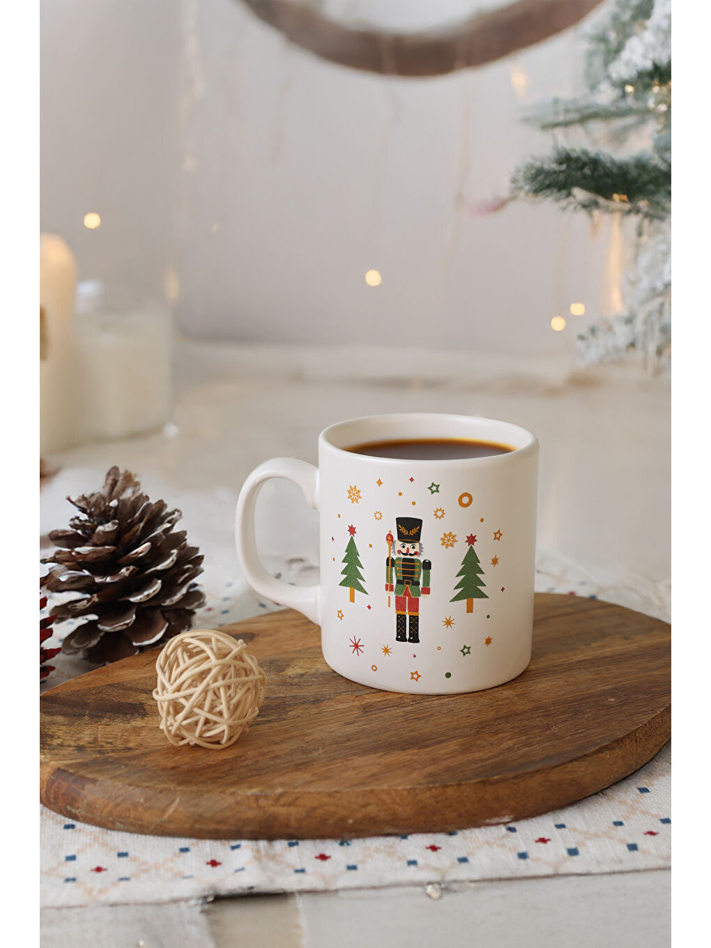 Karışık Yeni Yıl Kurşun Asker Ağaç Kupa 10 Cm-3