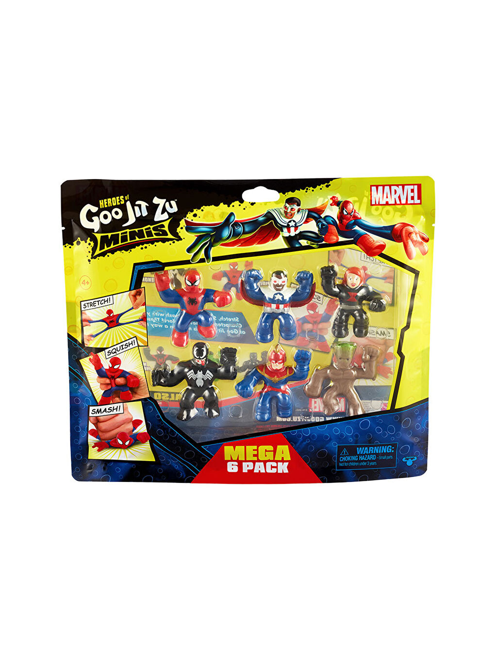 Goojitzu Renksiz Marvel Mini 6’Lı-41472