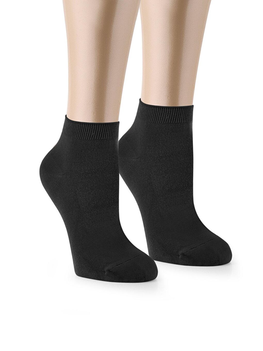 Karışık 12 Çift Bambu Kadın Dikişsiz Patik Çorap 4 Mevsim Dayanıklı Topuk Ve Burun Koyu renkler-2