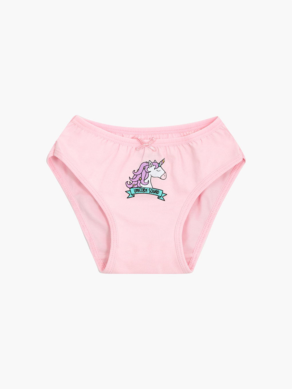 Kız Çocuk Pamuklu 3'Lü Atlet 3'Lü Slip Karışık Renk Rainbow 6 Parça Set-5